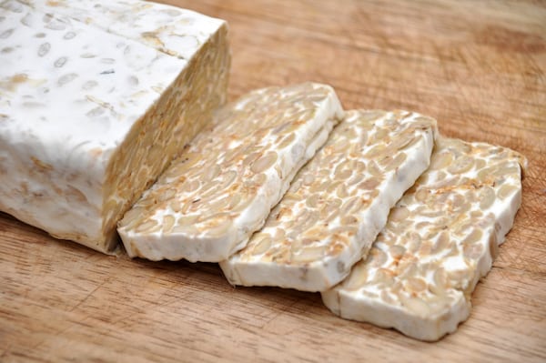 Tempeh - Mycelium on Grain